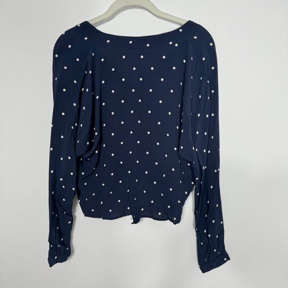 Rails Sloane Button Down Polka Dot Top Size M - Picture 8 of 9